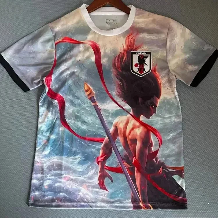 Japanese Anime High quality Football training short sleeve T-shirt (40 styles)-2780